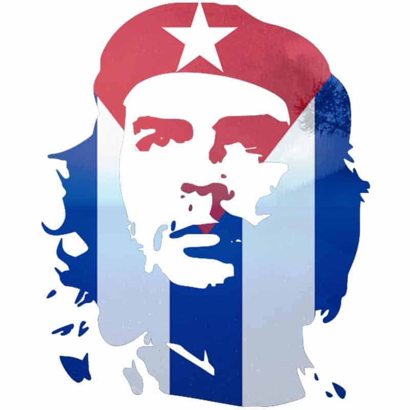 Che Guevara – Red and Blue