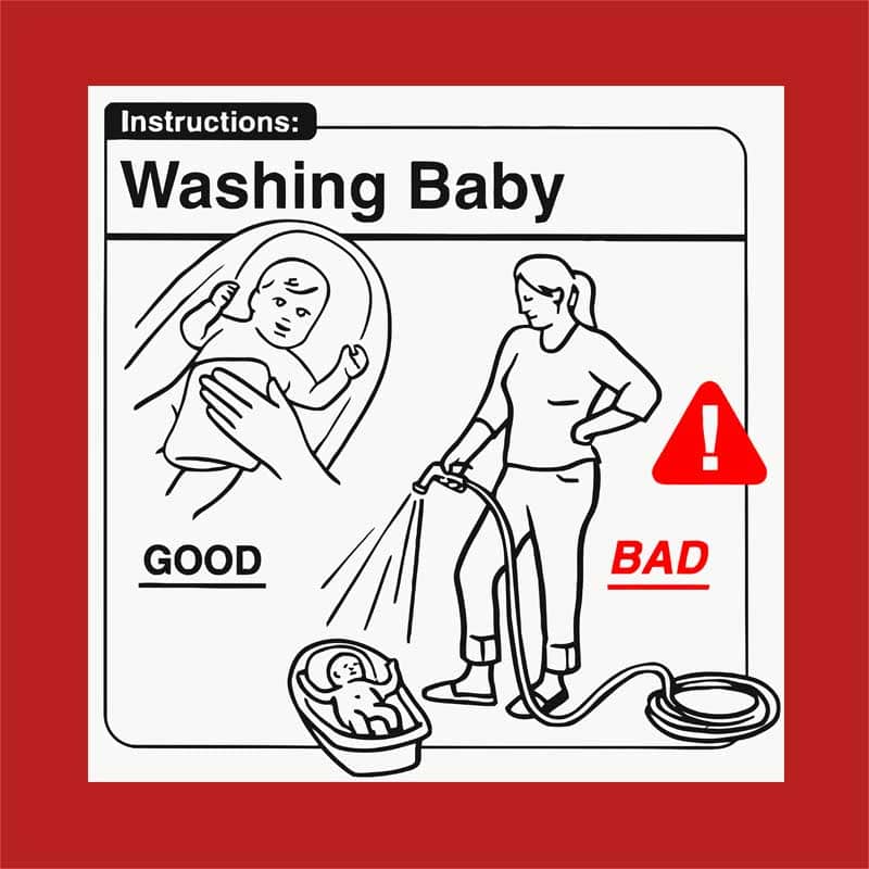 Baby Instructions – Washing