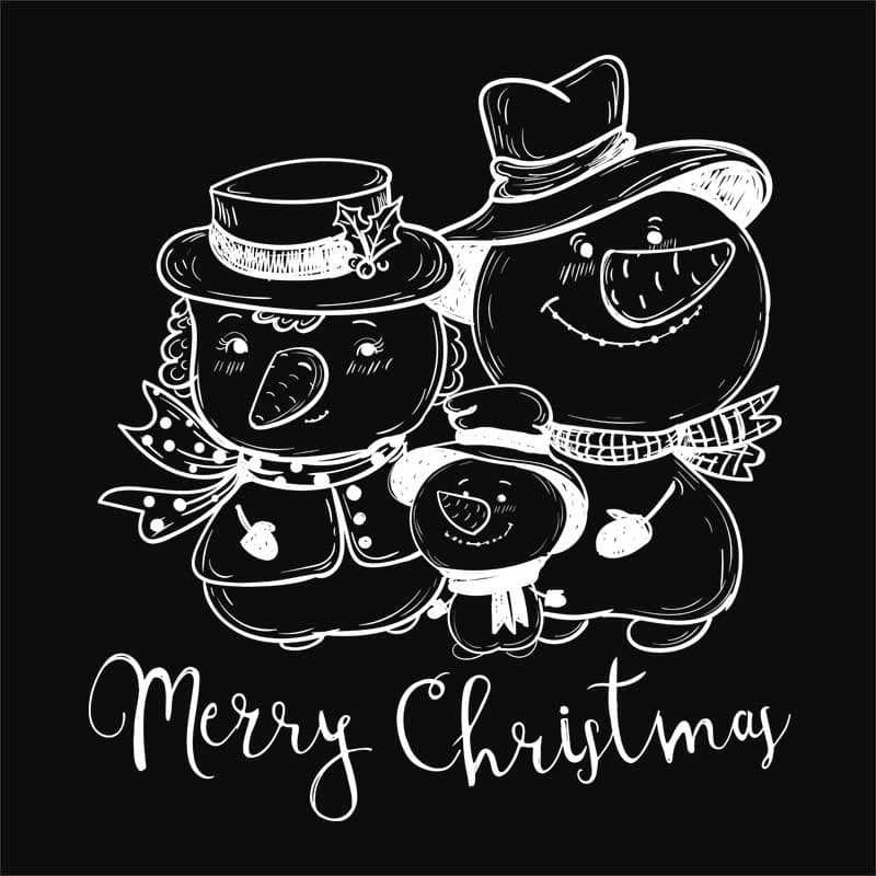 Snowman Family