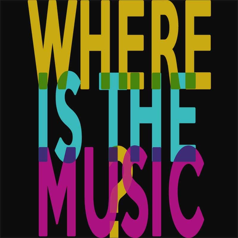 Where is the music