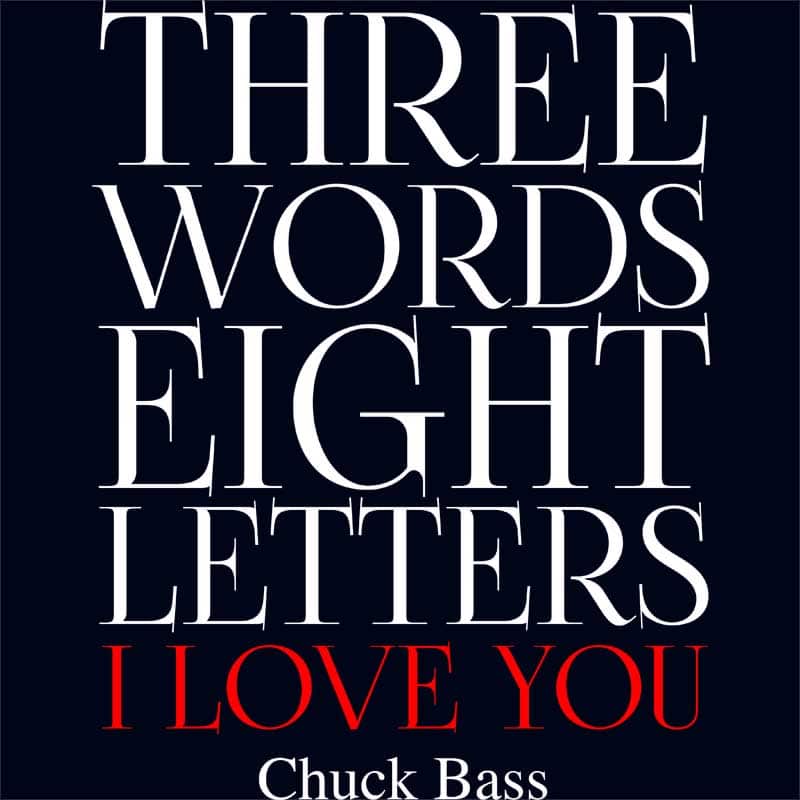 Three word I love you