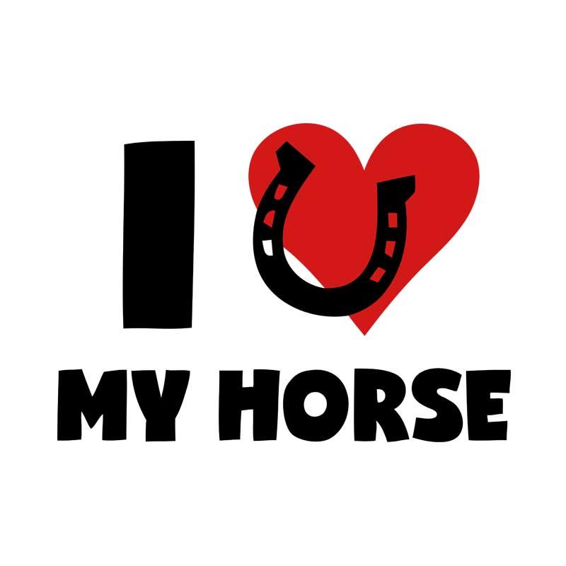 I love my horse