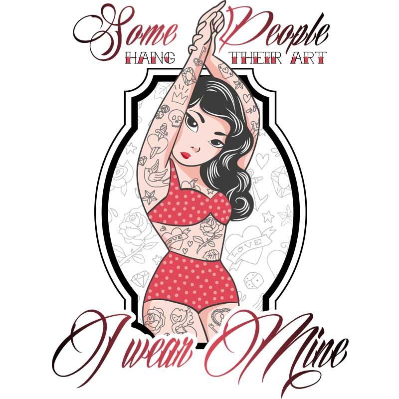 Pinup tattoo