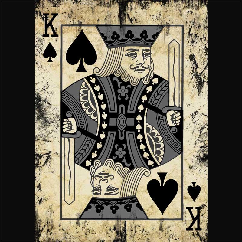 Playing card king