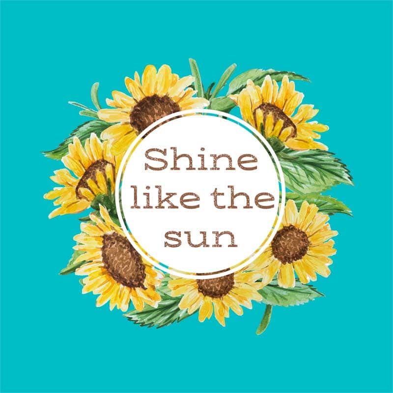 Shine like the sun