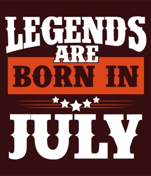 Western Legends are Born in July - Geacă unisex din denim