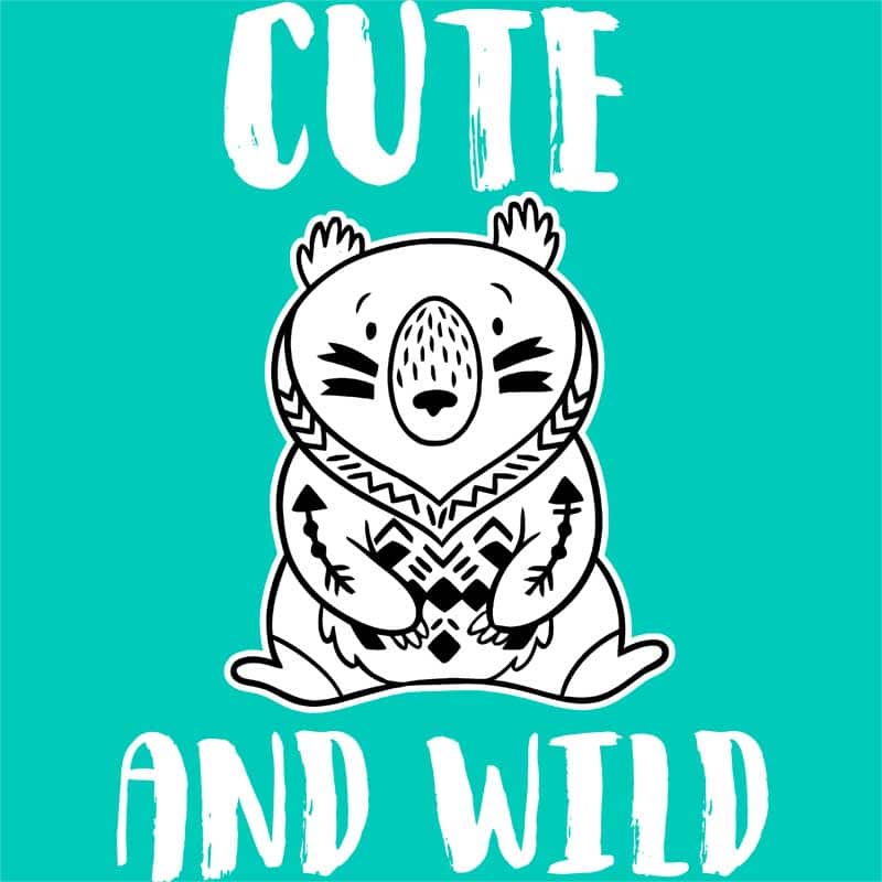 Cute and wild bear