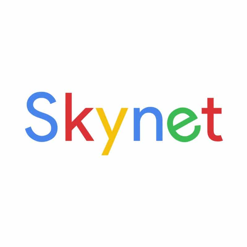 Skynet google logo