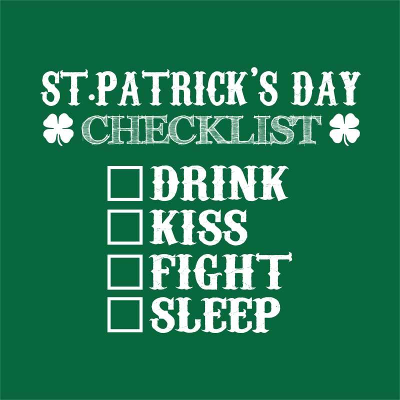 St. Patrick's Day Checklist