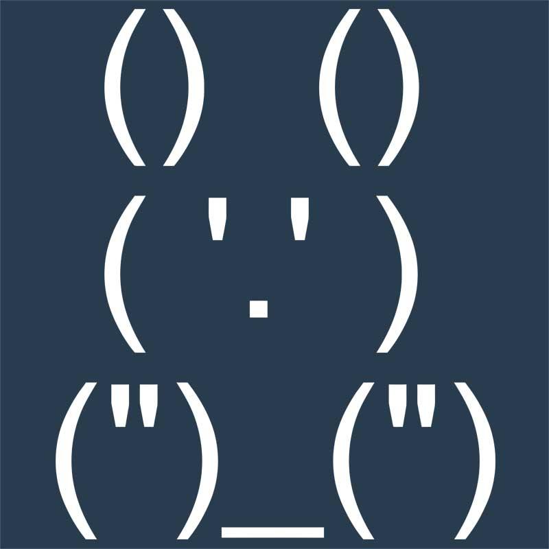 Computer bunny