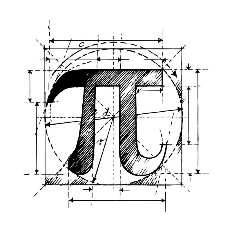 Pi graphic