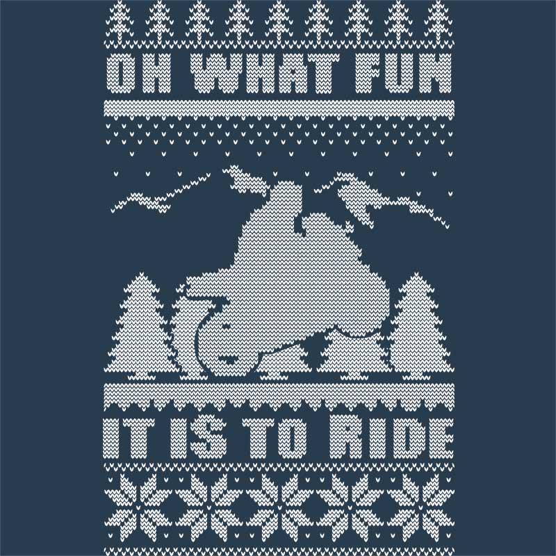 Motorcycle Ugly Sweater