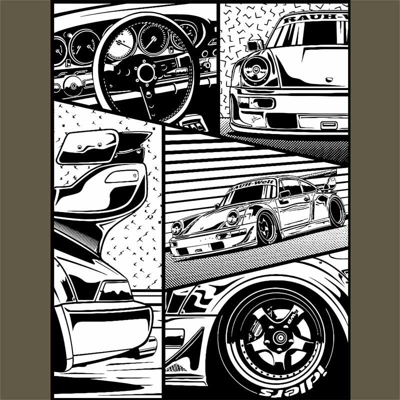 Racecar comic