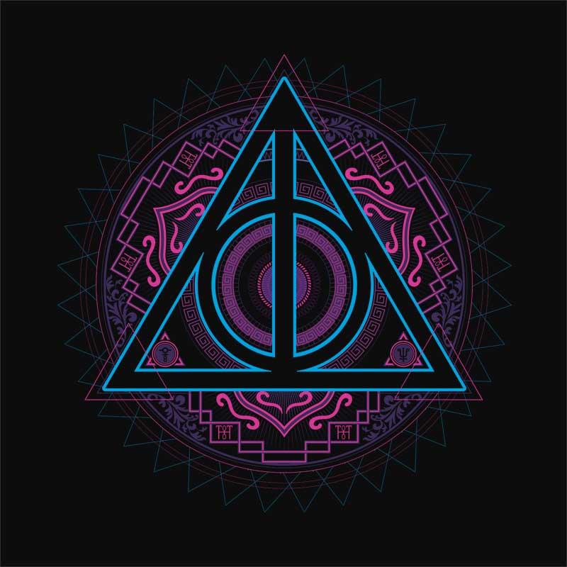 Neon Deathly Hallows