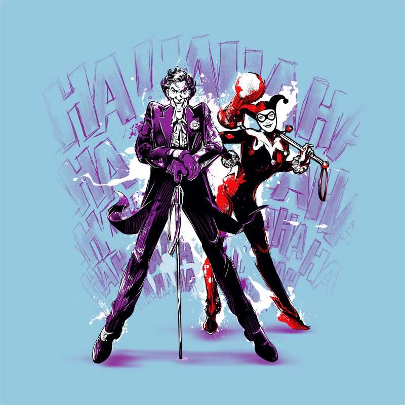 Joker and Harley splash