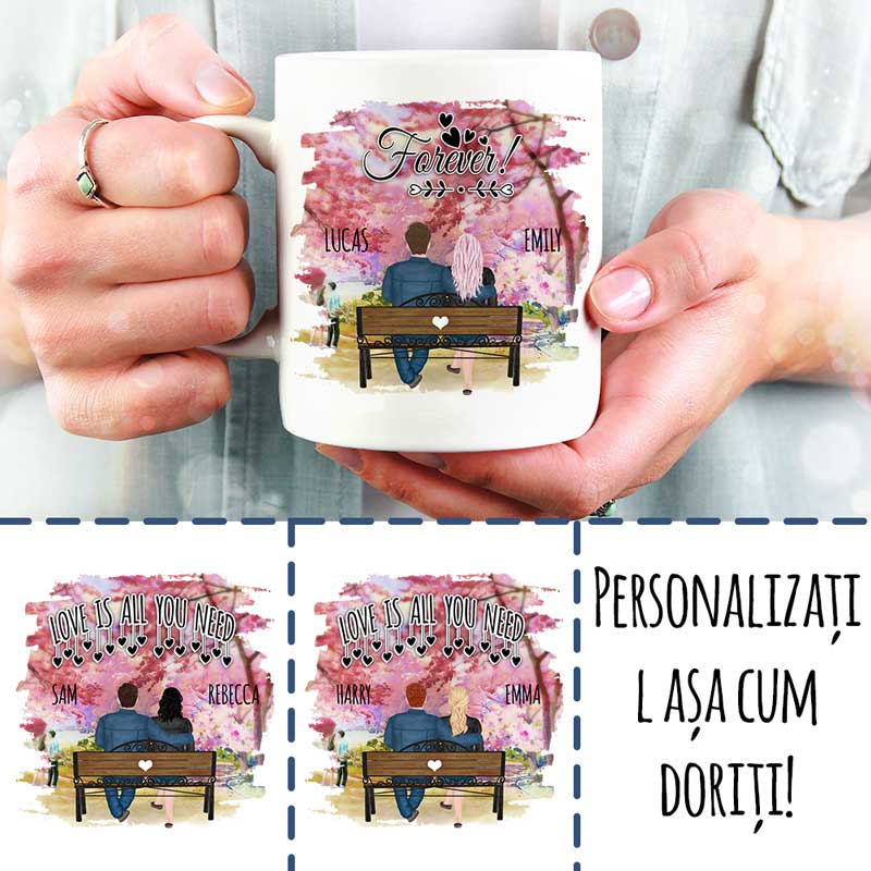 Cuplu în parc în primăvară - Mylife