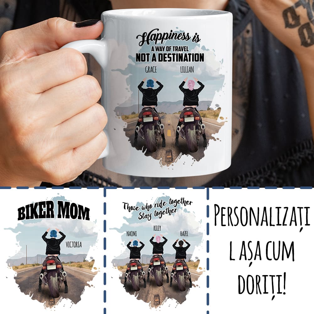 Femeie pe o motocicletă - MyLife