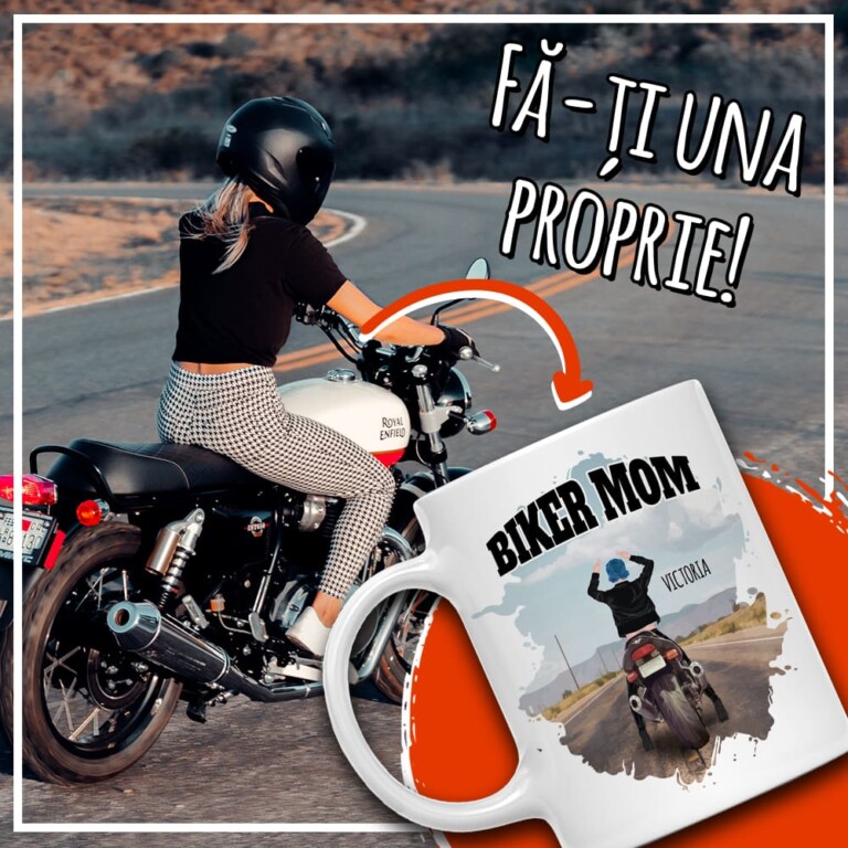 Femeie pe o motocicletă - MyLife