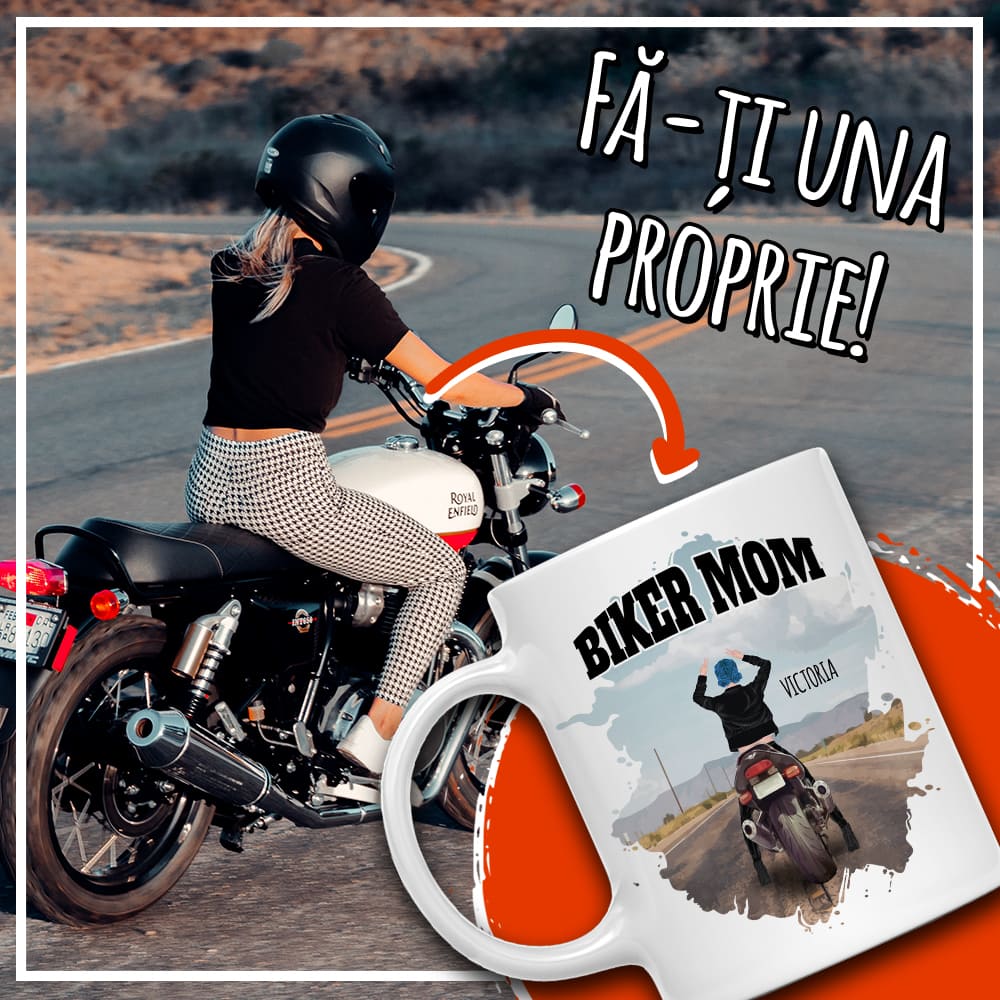 Femeie pe o motocicletă - MyLife